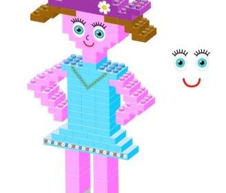 Plastic Bricks Girl