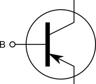 Transistor PNP Clipart