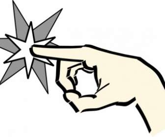 Pointing Hand Clip Art