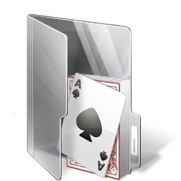 poker card folder