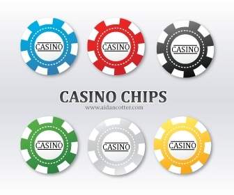 Vecteurs De Poker Chip