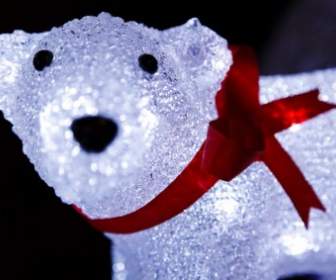 北極熊裝飾