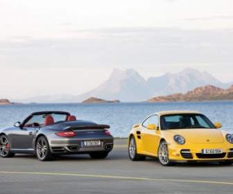 Porsche Fahrzeuge Mit Porsche Turbo Tapete