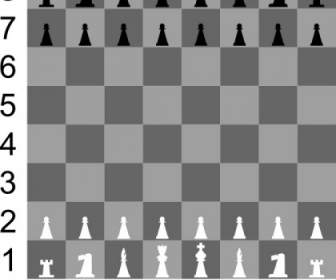 Portablejim D Chess Set Chessboard Clip Art