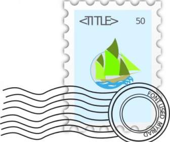 ClipArt Briefmarke