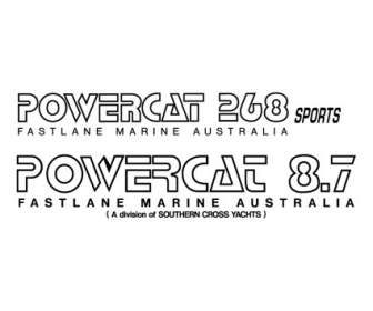 Powercat łodzi