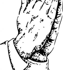 Berdoa Tangan Clip Art