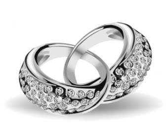 Precious Wedding Ring Vector