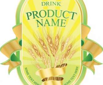 Product Label Design Vector