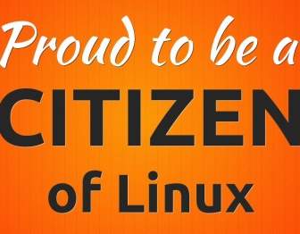 Orgoglioso Di Essere Un Cittadino Di Linux