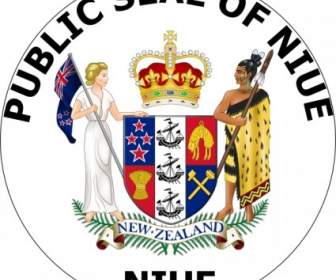 öffentliche Wappen Nieu-ClipArt