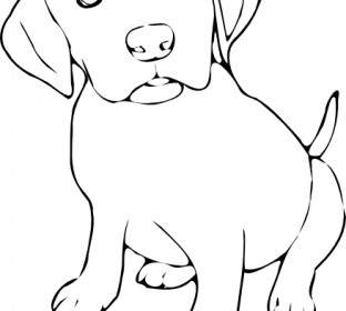 Clipart Chiot