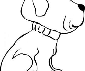 Cachorro Lado Ver Clip Art