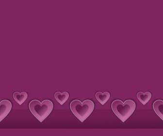 Fond Purple Hearts