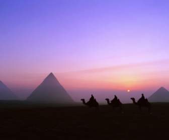 Pyramiden-Tapete-Ägypten-Welt