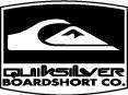 Boardshort のクイックシルバーのロゴ