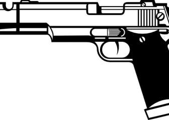 R D Gun Clip Art