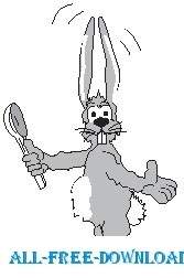 兔用勺子