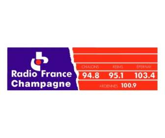 Radio De Champán De Francia