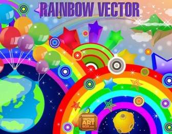 Rainbow Vektor