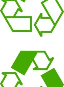 Recycling Symbole ClipArt