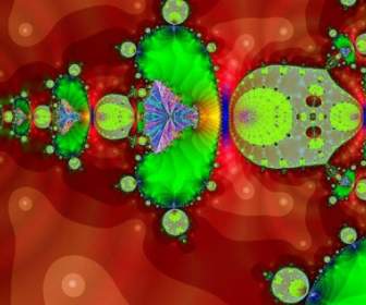 Red And Green Fractal