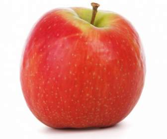 Roter Apfel, Isoliert