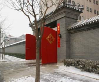 Puerta China Roja