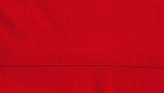 Tissu Rouge Avec Couture
