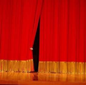 Red Curtain Picture