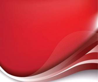 赤い繊細な模様の背景のベクトル