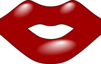 Lábios Vermelhos Clip-art