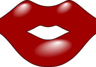 Lábios Vermelhos Clip-art