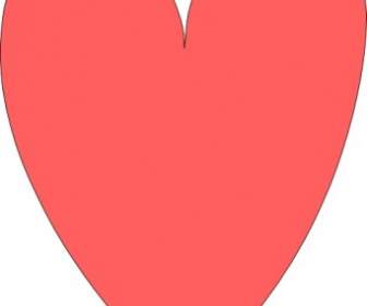 Red Pink Heart Clip Art