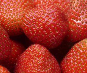 Red Strawberries Fruits