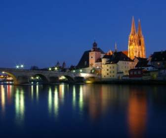 Cidade De Regensburg Alemanha