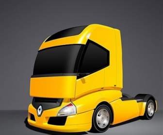 Renault Radiance Truck Psd