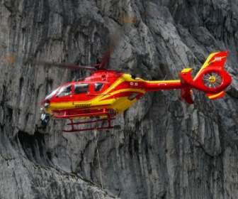 Rettung Hubschrauber Farben Rot
