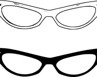Kacamata Retro Clip Art