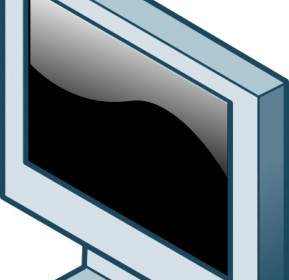 RG Isometrische Lcd-Bildschirm-Clip-art