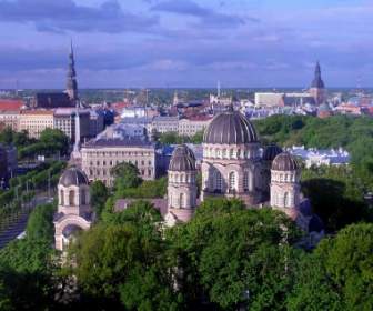 Ciudad De Riga Letonia