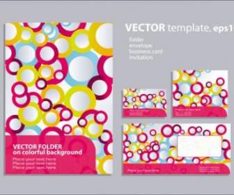 Ring Element Of The Background Pattern Vector