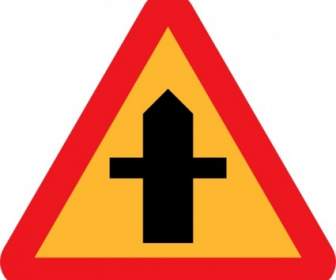 Road Layout Sign Clip Art