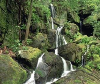 Roaring Fork Wallpaper Waterfalls Nature