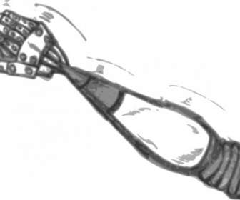 Lengan Robot Clip Art