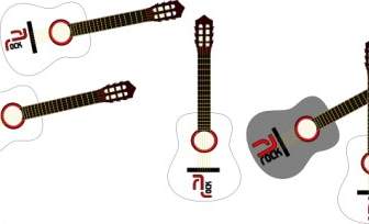 Guitarras De Rock Clip-art