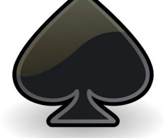 Rocket Emblem Spade Clip Art