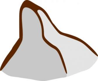 Peran Bermain Game Simbol Peta Gunung Clip Art