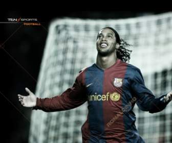 Sport De Football Ronaldinho Papier Peint