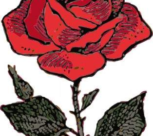 Clipart Rose